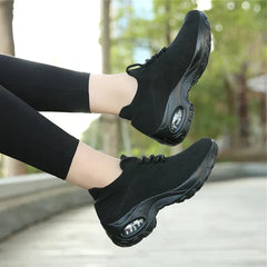 Women's Orthopedic Shoes with Ergonomic Insole and Breathable Fabric, Anti-Slip Outsole