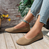 Women's Slip On Shoes with Memory Foam Insoles and Molded Arch Support, Wide Toe Box