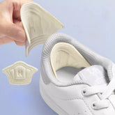 Cushioned Shoe Inserts with Self Adhesive Backing and Embossed Grip Surface