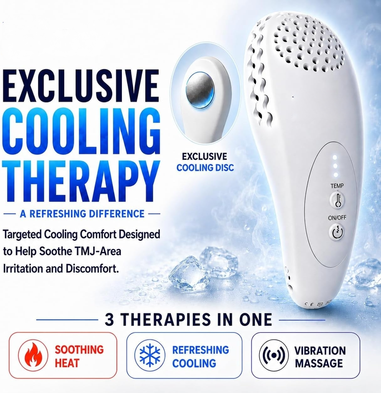 TMJ Massager, Jaw, Masseter & Face Massager for TMJ