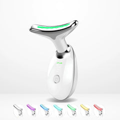 7-Color LED Face & Neck Massager - Sculpt, Tighten & Revitalize Skin - LumiLift