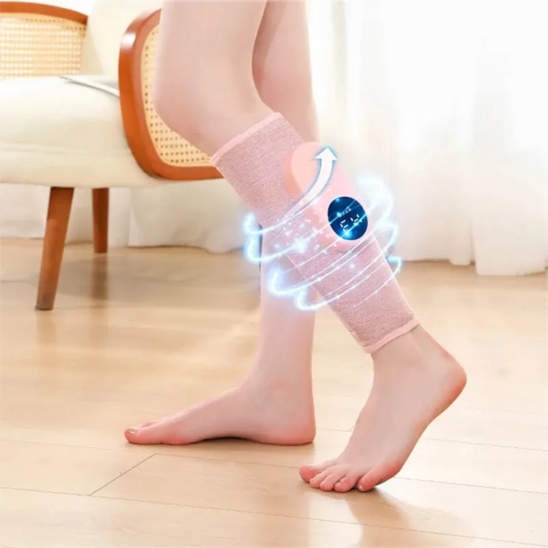 Wireless Leg Massager For Circulation And Pain Relief With Heat