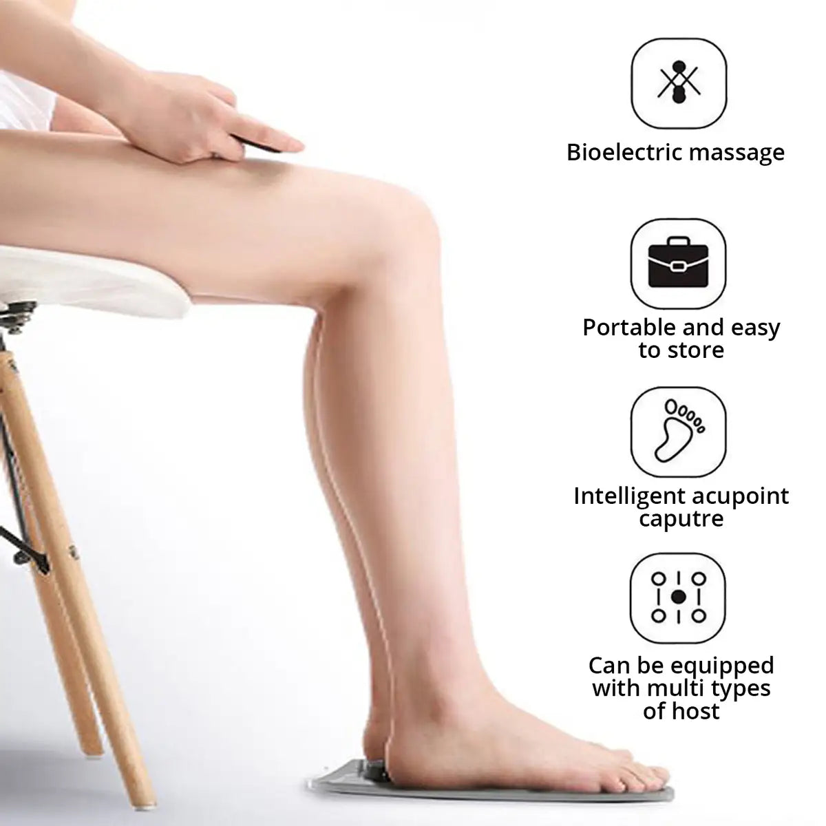 Electric Massager Acupoints Neuropathy Stimulator