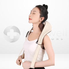 Deep Tissue Massage With Heat For Pain Relief In Neck And Shoulders