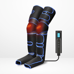 360° Leg Air Pressure Massager - Relaxing Lymphatic Drainage for Full Leg