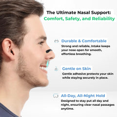 OxyNasal PRO - Magnetic Nasal Dilator - Enhance Breathing, Boost Airflow, Improve Sleep