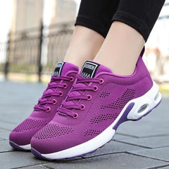 Women's Orthopedic Shoes with Wide Toe Box and Ergonomic Sole, Breathable Fabric