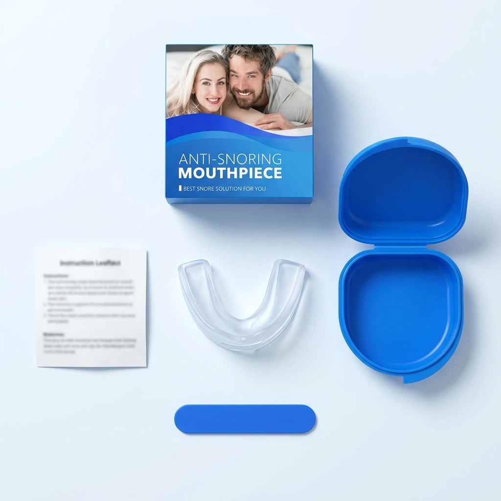 SomniTray Anti-Snore Mouthpiece – Moldable Jaw Advancement Device for Snoring, BPA-Free