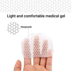 Gel Metatarsal Pads with Adhesive Backing and Ventilated Design, Reusable