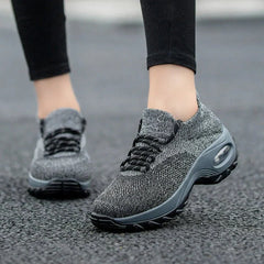 Women's Orthopedic Shoes with Ergonomic Insole and Breathable Fabric, Anti-Slip Outsole