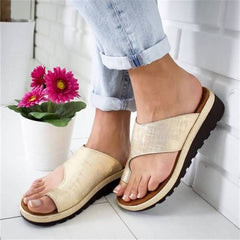 Cushioned Sandals with Curved Sole and Arch Support, Lateral Padding