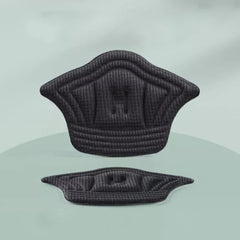 Cushioned Shoe Inserts with Self Adhesive Backing and Embossed Grip Surface