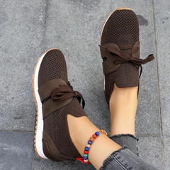 Mesh Training Shoes with Gel-Filled Sole and Arch Support, Oversized Stability Base