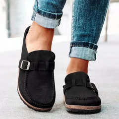 Women's Buckled Sandals with Adjustable Strap and Open Air Design