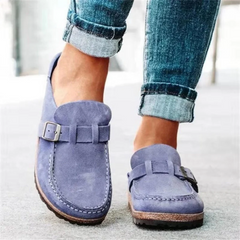 Women's Buckled Sandals with Adjustable Strap and Open Air Design