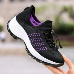 Orthotic Shoes with Wide Toe Box and Arch Support, Breathable Upper