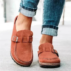 Women's Buckled Sandals with Adjustable Strap and Open Air Design