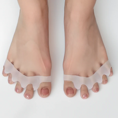 Silicone Toe Separators with Medical Grade Gel and Flexible Design