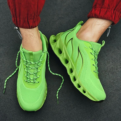 Men's Walking Shoes with Arch Support and Wide Toe Box, Slip Resistant Outsole