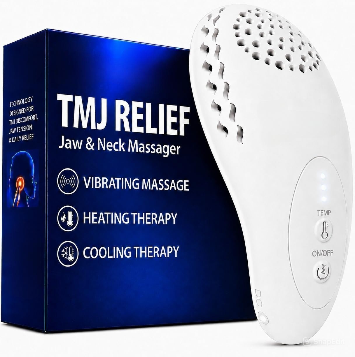 TMJ Massager, Jaw, Masseter & Face Massager for TMJ